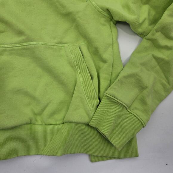 Athleta Moonrise Line Green Hoodie Split Back Sweatshirt Relaxed XXSmall - Picture 3 of 9
